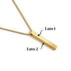 Collana Tubetto personalizzabile