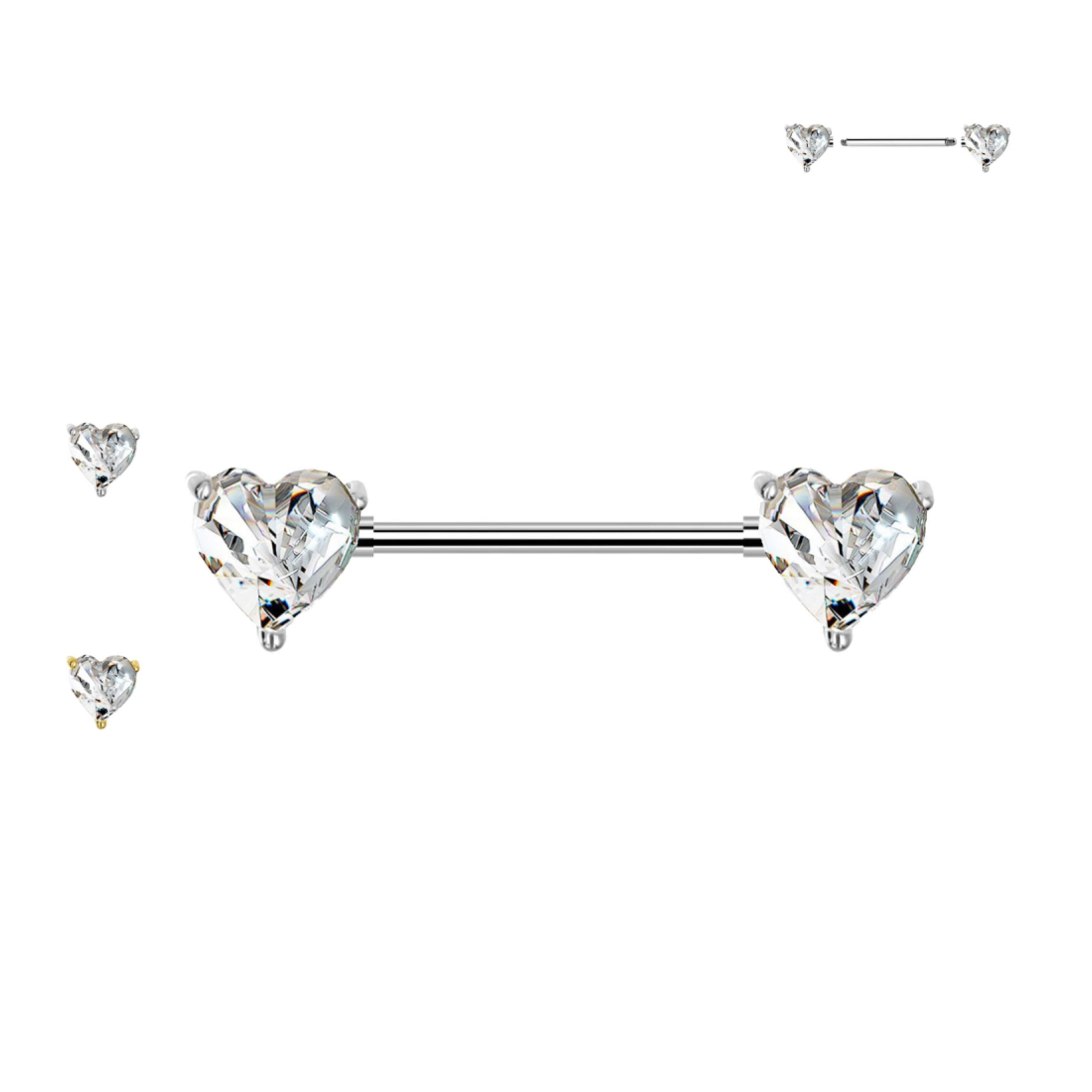 Piercing Nipple Barra&Cuore