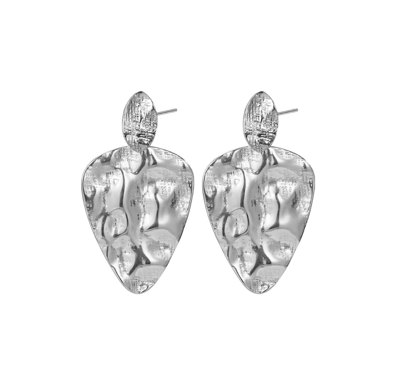 Orecchini maxi Eco double - Goccia