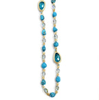 Collana Pietra Naturale (80+5)