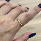 Anello aperto - raggio solare