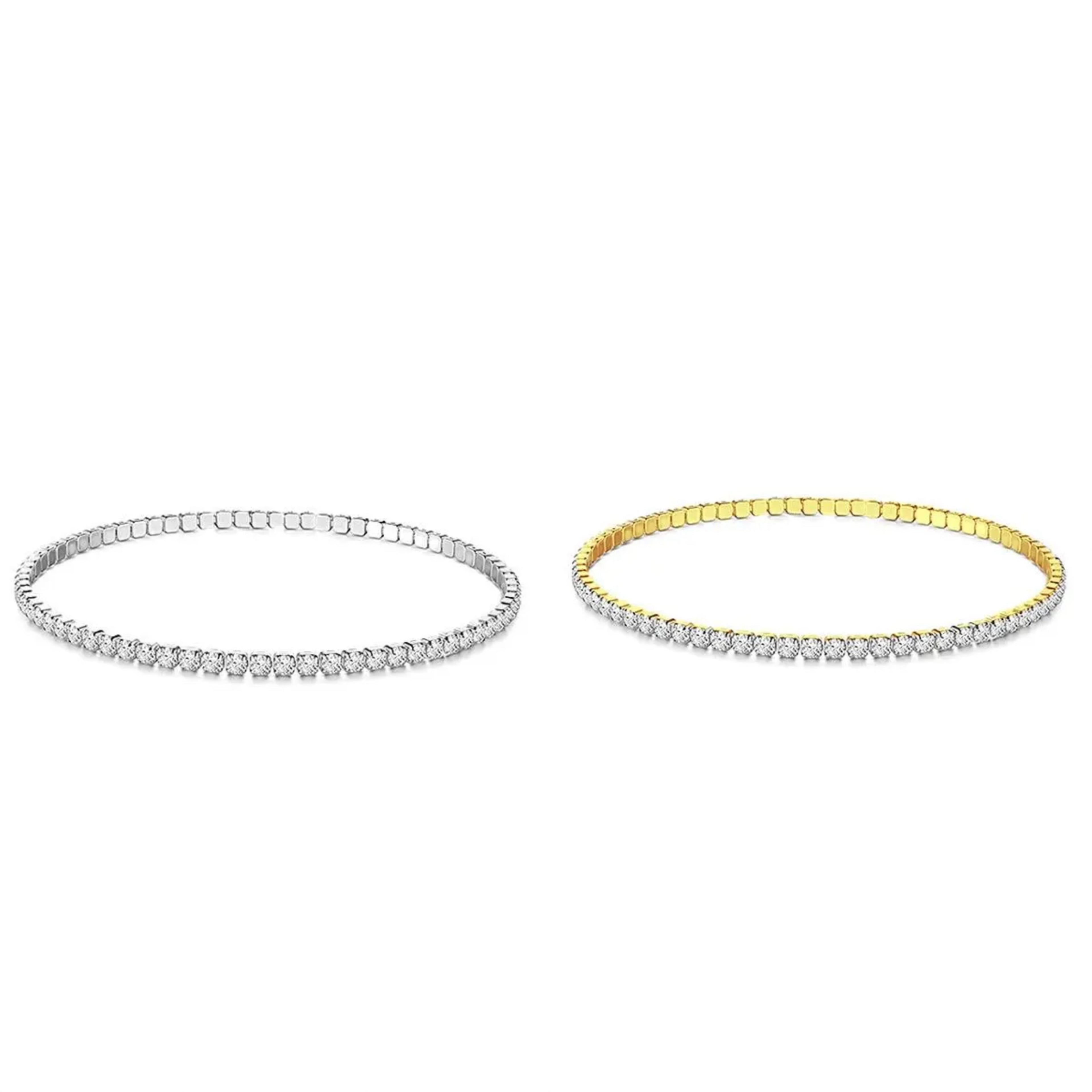 STOP&GO-Bracciale tennis elastico