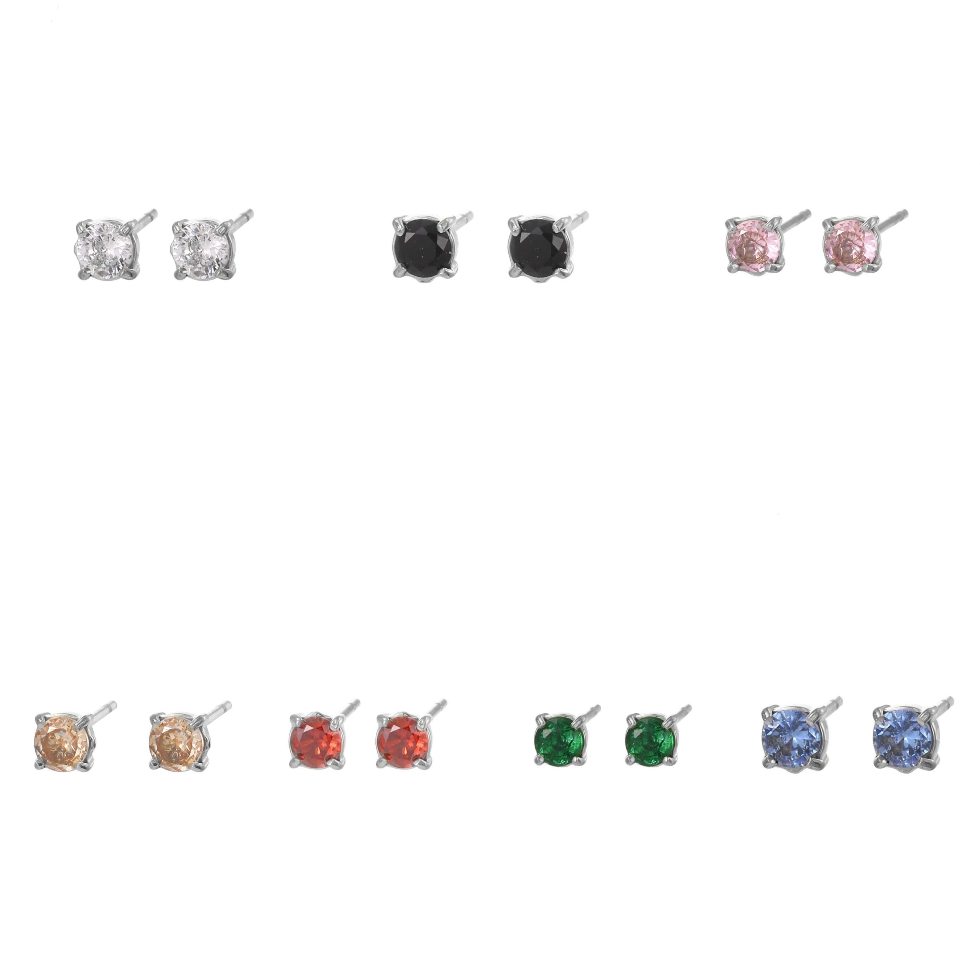 Orecchini sgranelli sfere colorate