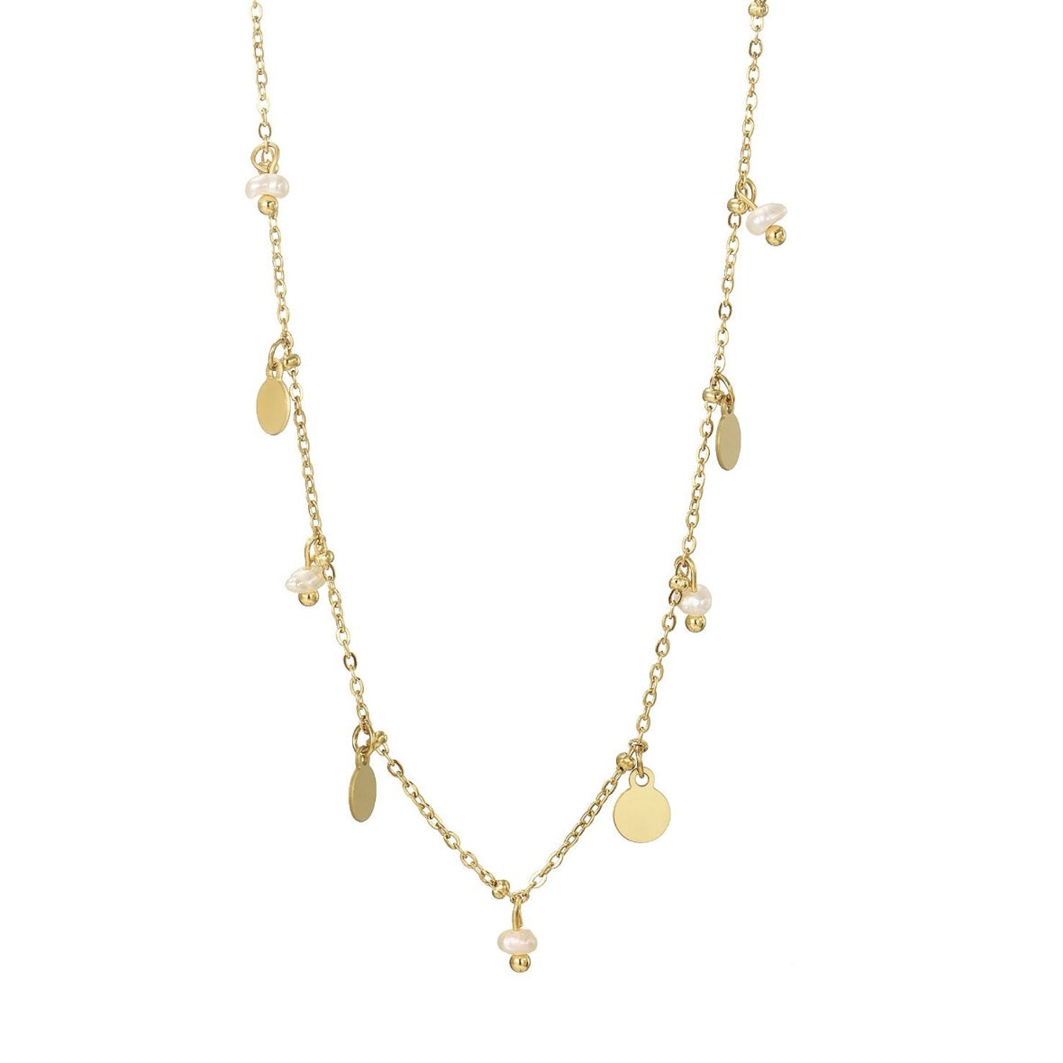 Collana Multicharm Perle d’acqua Dolce
