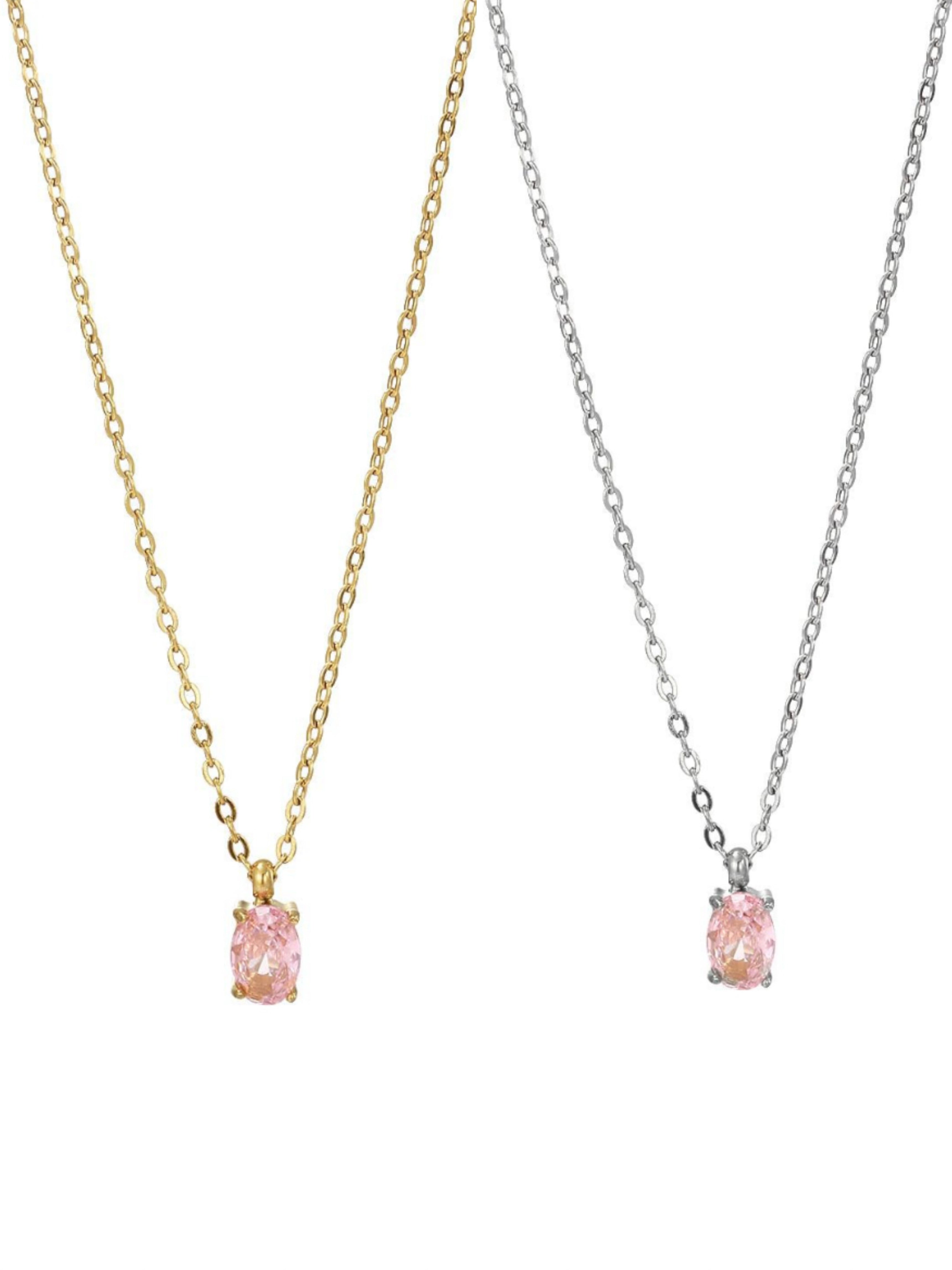 Collana sgranelli ovali