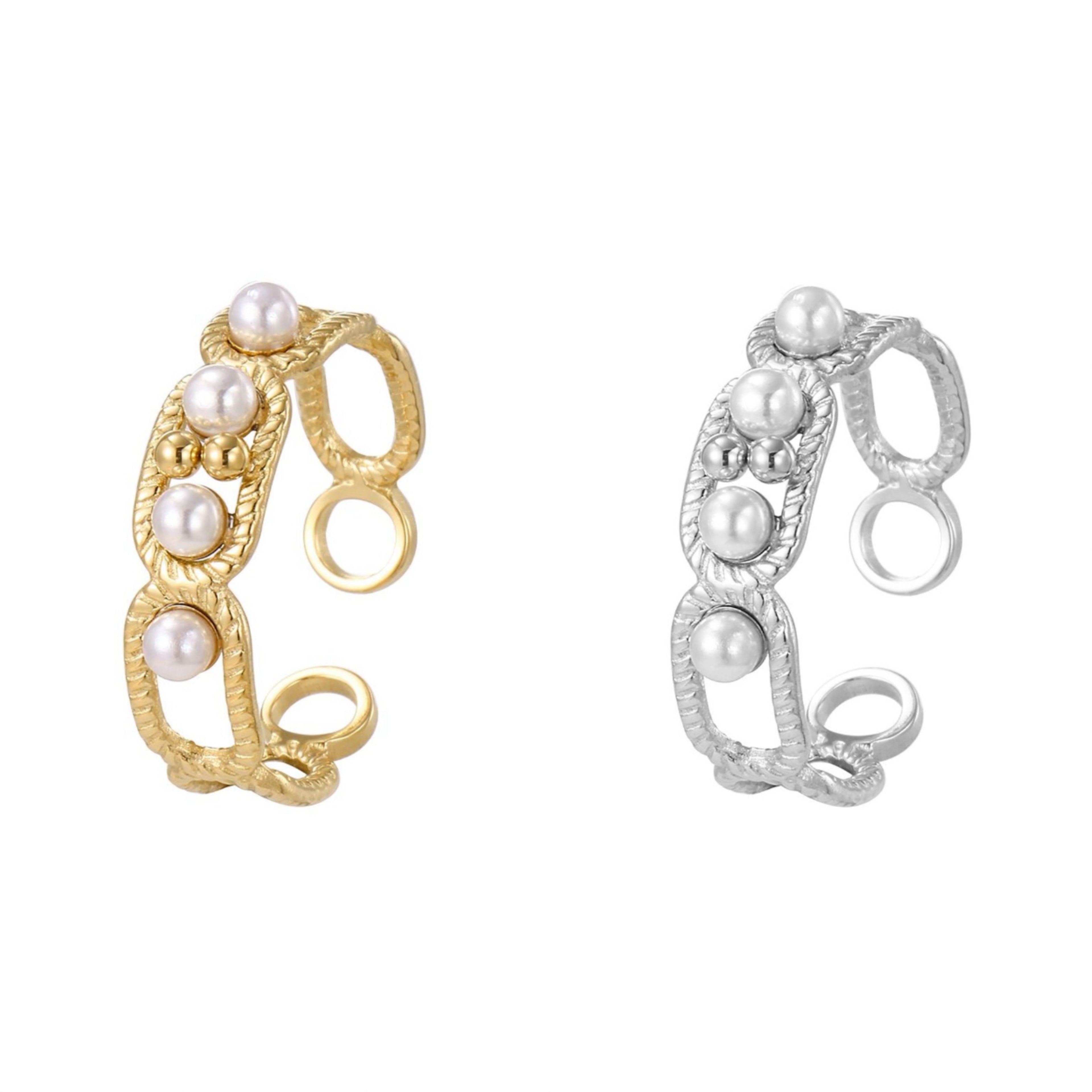 Anello Perla