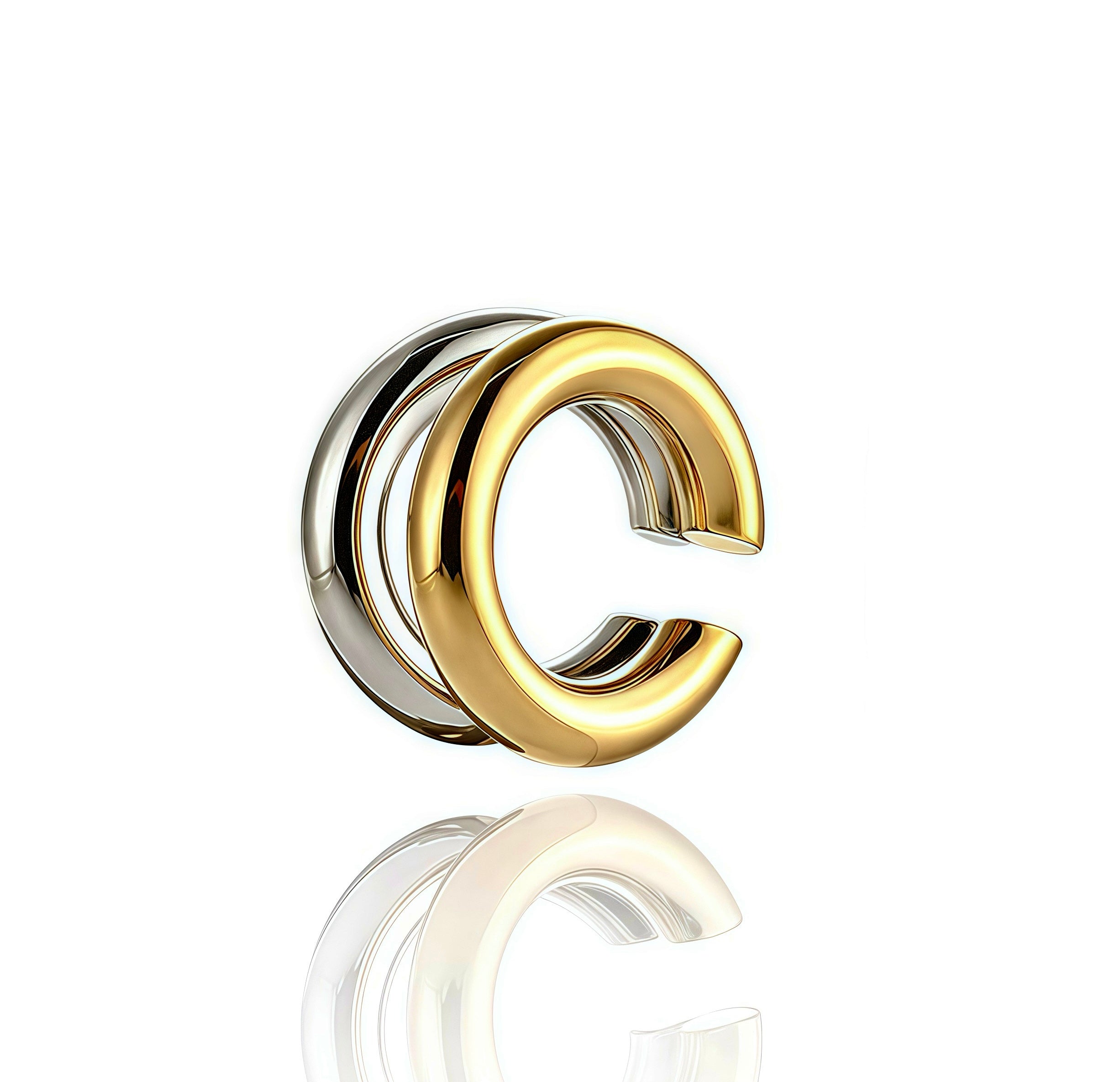 Ear cuff Bicolore