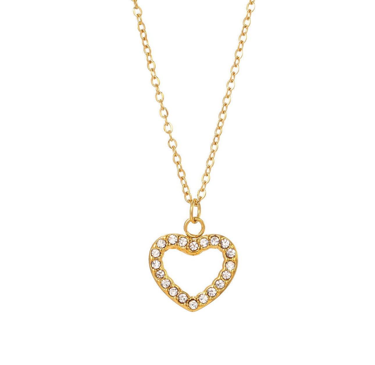 STOP&GO-Collana love zircone