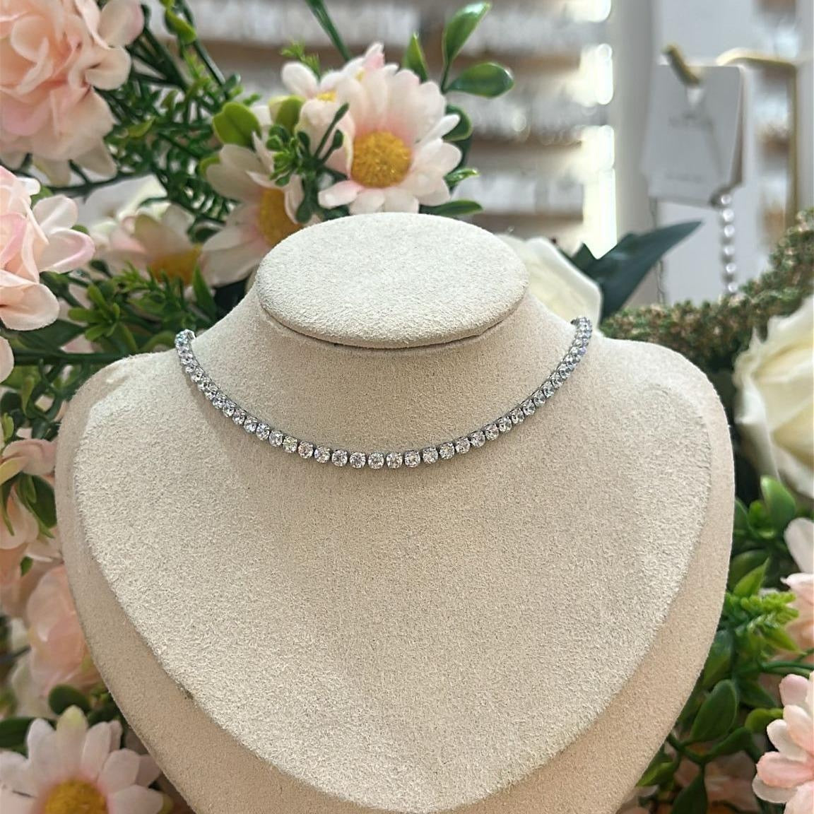 Collana tennis con cursore