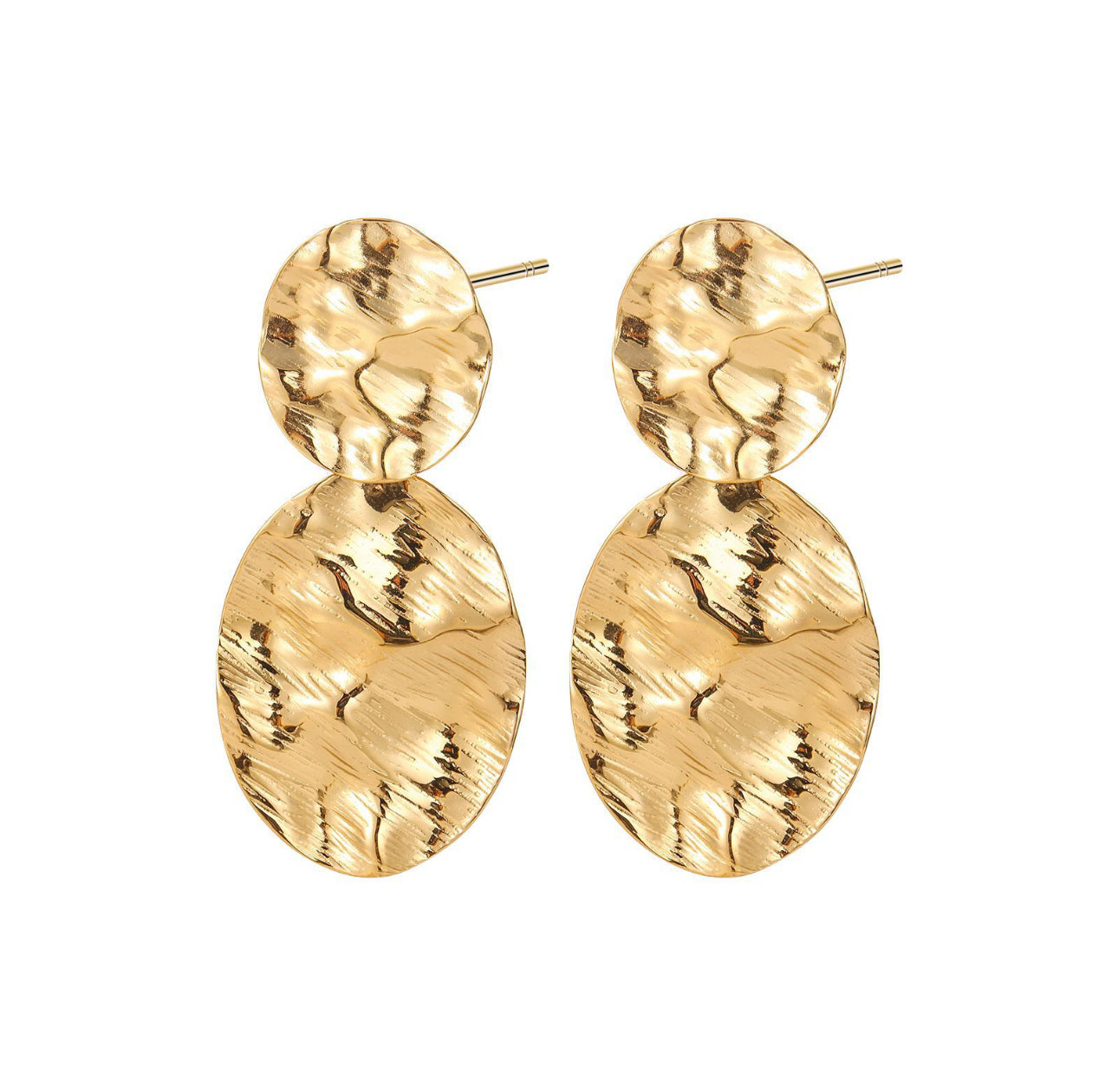 Orecchini Maxi Eco double - ovale