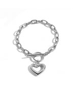 STOP&GO-Bracciale Love Cerchio-Barra