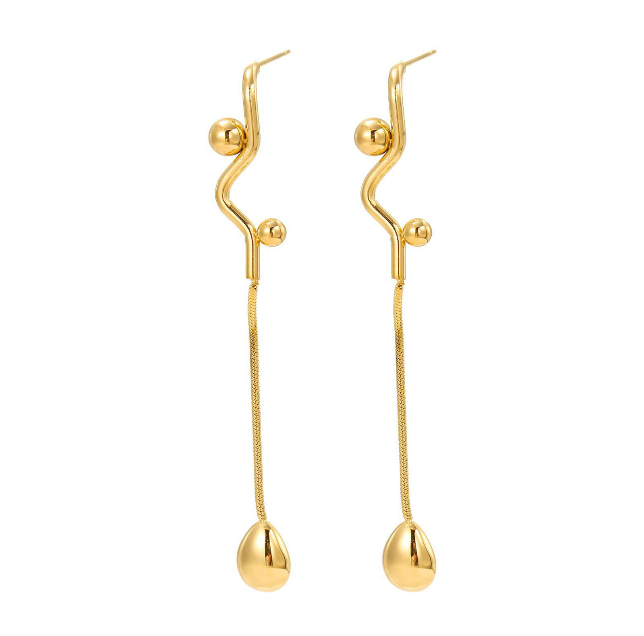 STOP&GO-Orecchini ramus goccia