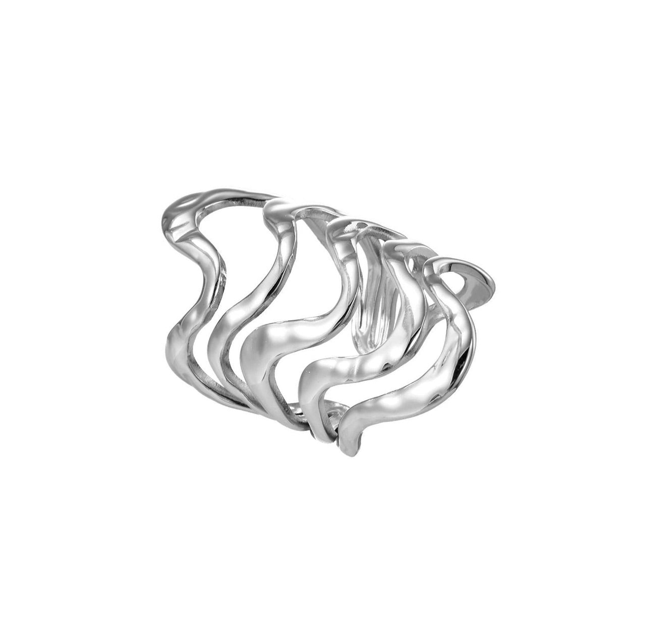 Anello Fascia Astratta