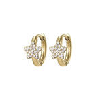 Orecchini Mini Hoop stella