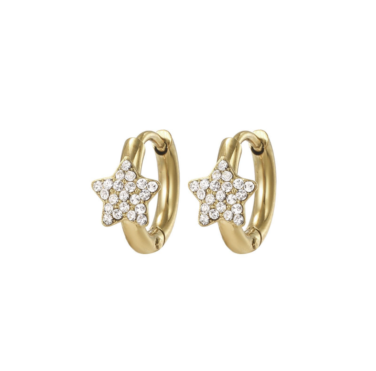 Orecchini Mini Hoop stella