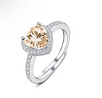 Anello Cuore Regolabile
