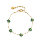 Bracciale pietra naturale - Flowers