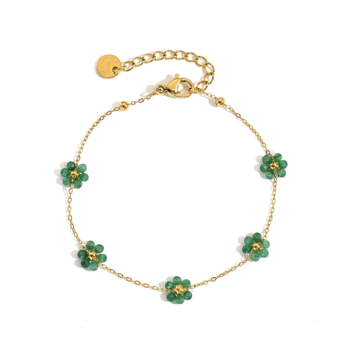 Bracciale pietra naturale - Flowers