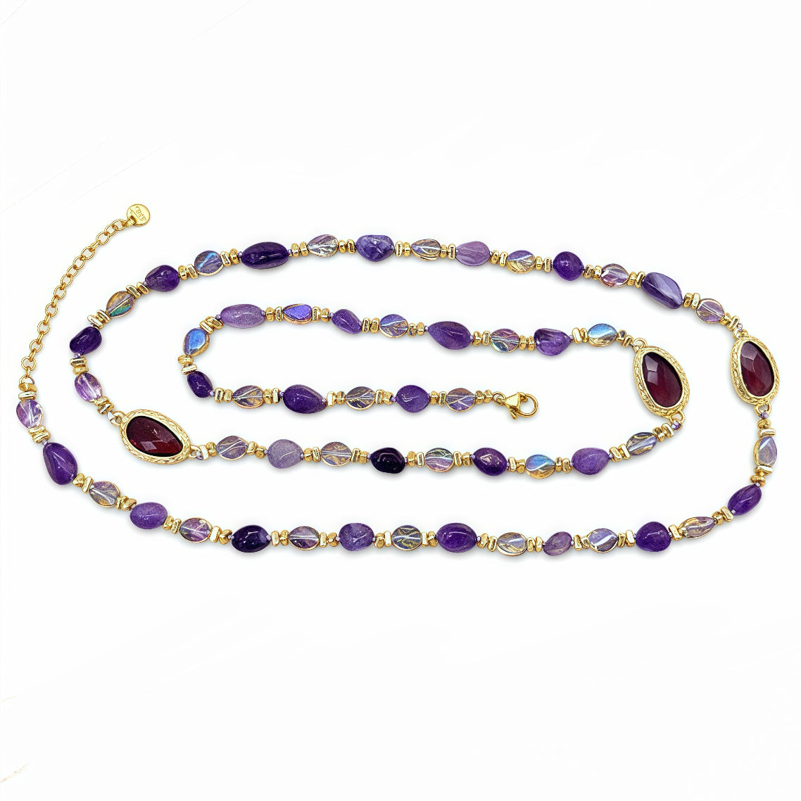 Collana Pietra Naturale (80+5 cm)