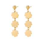 STOP&GO-Orecchini linea fiorata