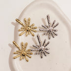 Orecchini raggi astratti