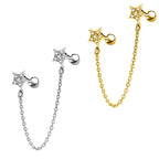 Piercing Stella con Catena