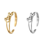 Anello aperto - love