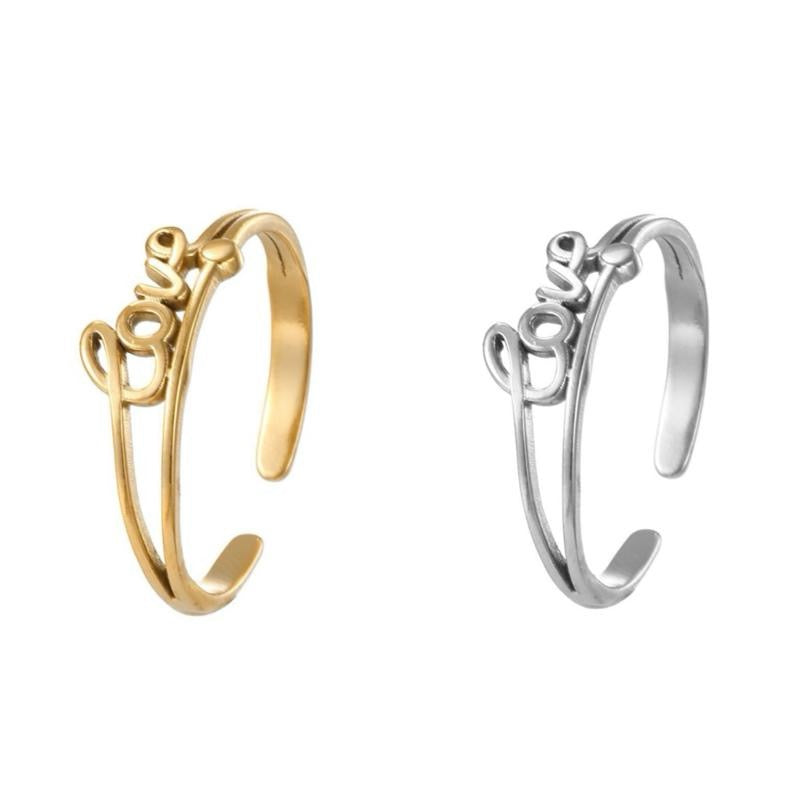 Anello aperto - love