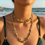 Collana Pietra Naturale (80+5 cm)