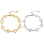 STOP&GO-Bracciale a quadrifogli