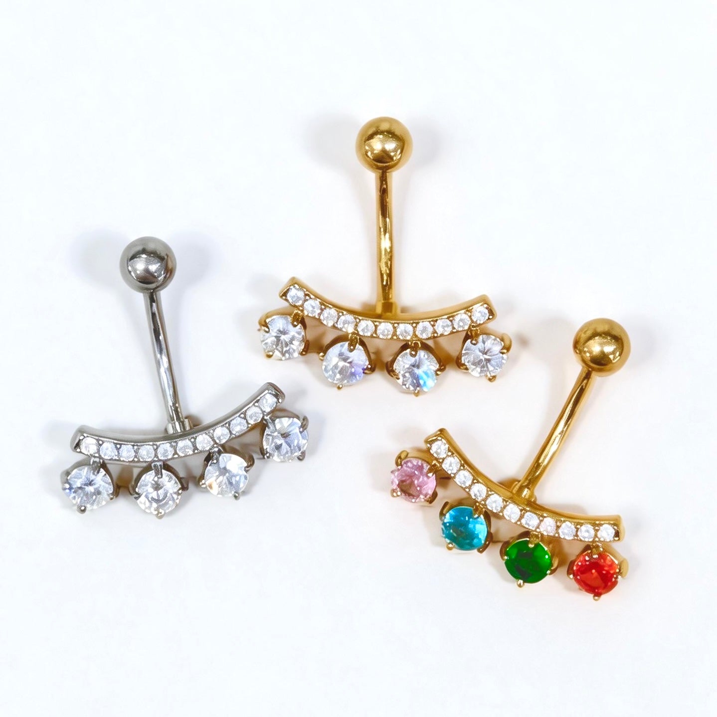 Piercing Ombelico Barra