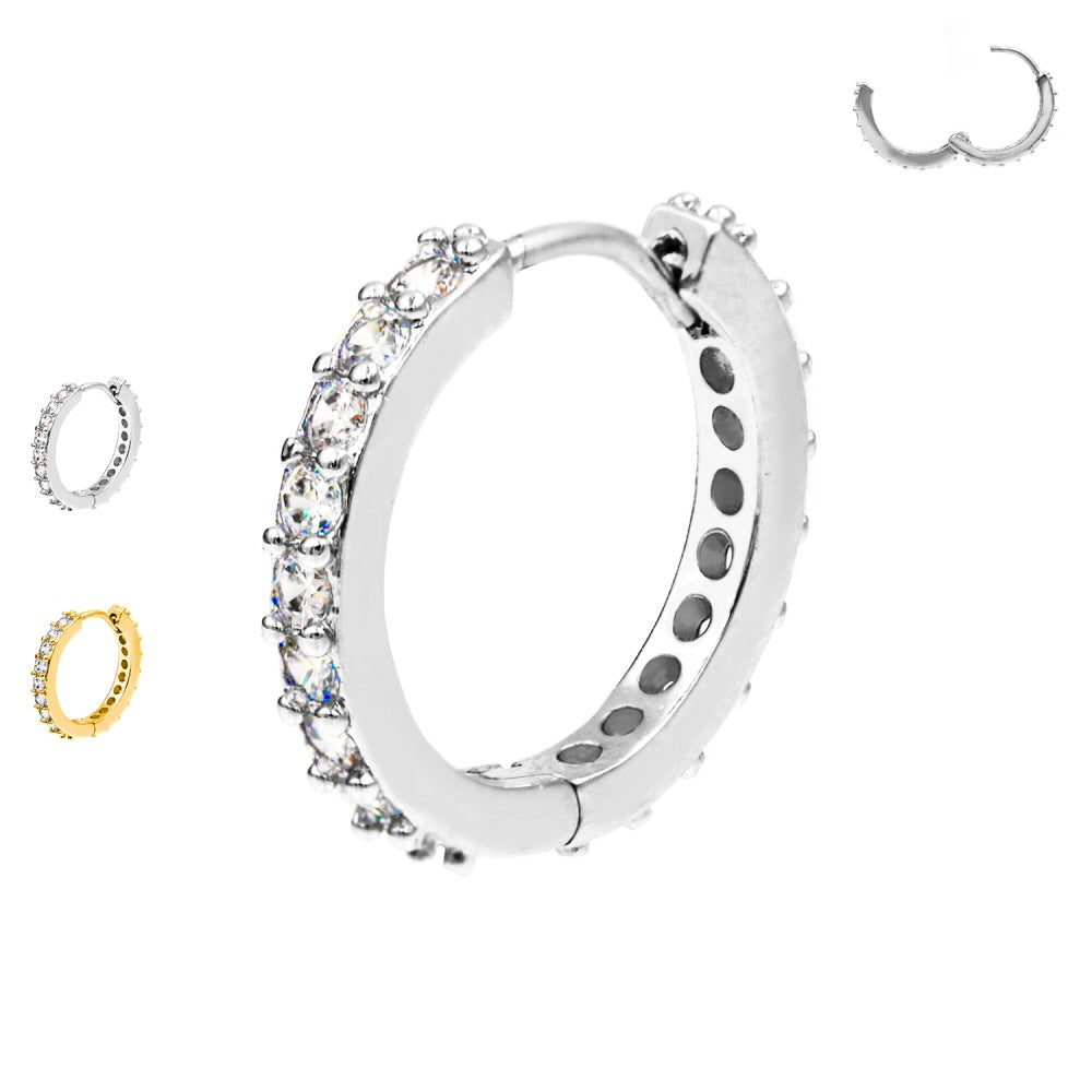 Piercing Clicker con Zirconi