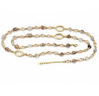 Collana Pietra Naturale (80+5)