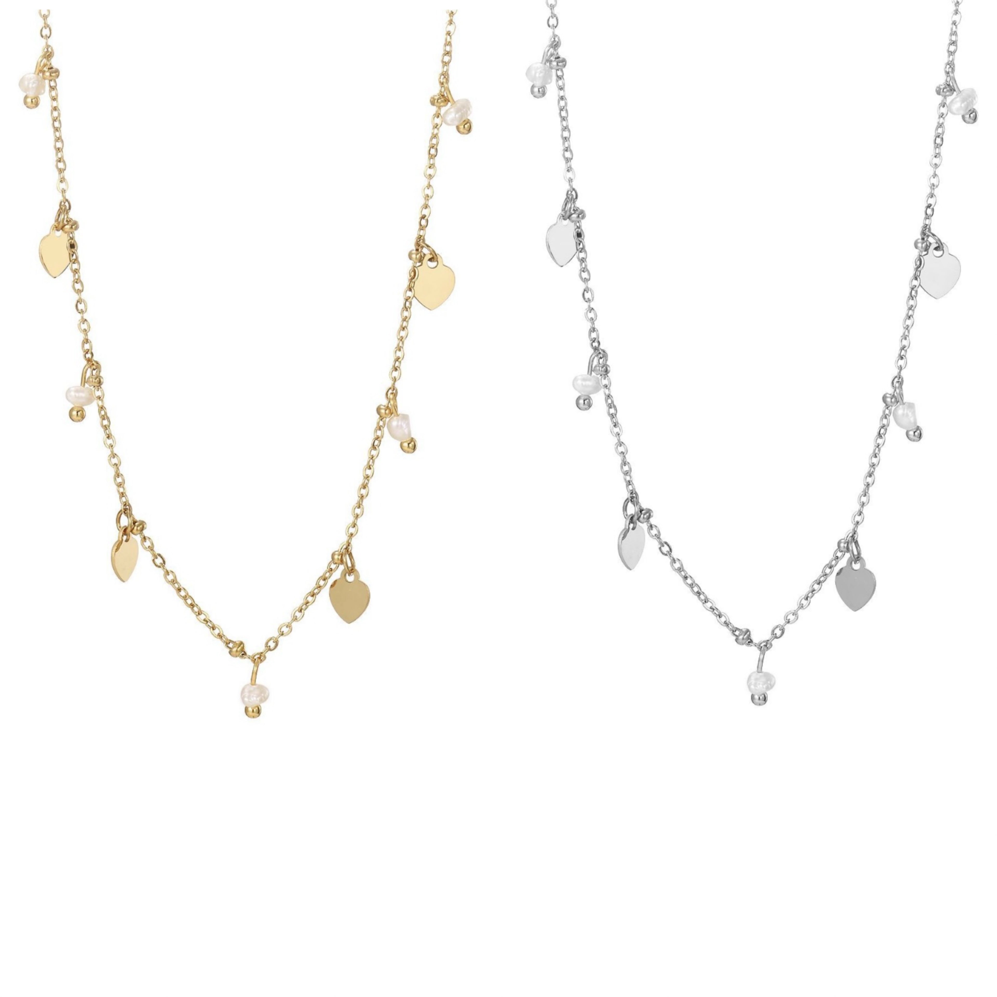 Collana Multicharm Perle d’acqua Dolce