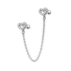 Piercing Cuore con Catena