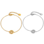 STOP&GO-Bracciale cerchio con zircone