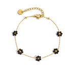 Bracciale pietra naturale - Flowers