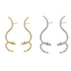 Orecchini rami curvati