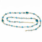 Collana Pietra Naturale (80+5 cm)