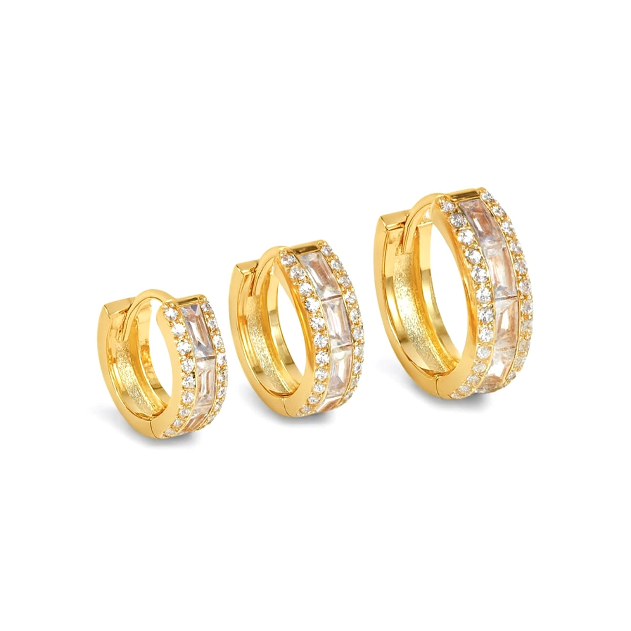 STOP&GO-Orecchini hoop Sbrillia