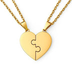 Collana Personalizzabile Cuore Puzzle