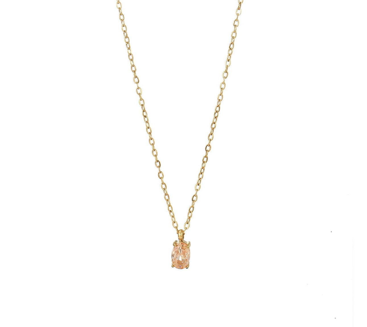 Collana sgranelli ovali