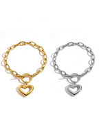 STOP&GO-Bracciale Love Cerchio-Barra