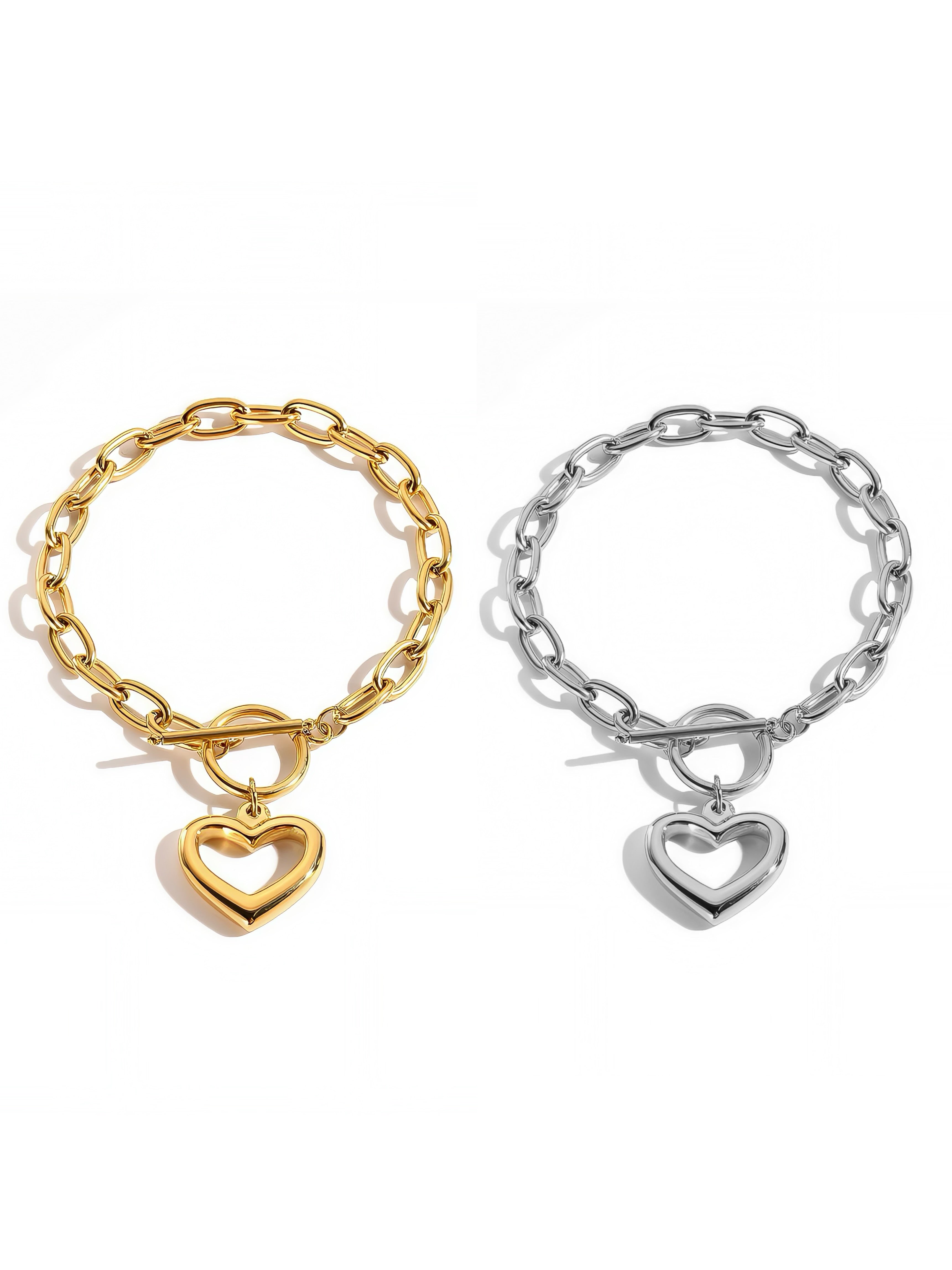STOP&GO-Bracciale Love Cerchio-Barra