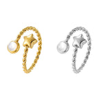 Anello aperto-intreccio della stella