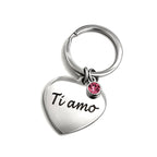 Portachiavi Cuore personalizzabile