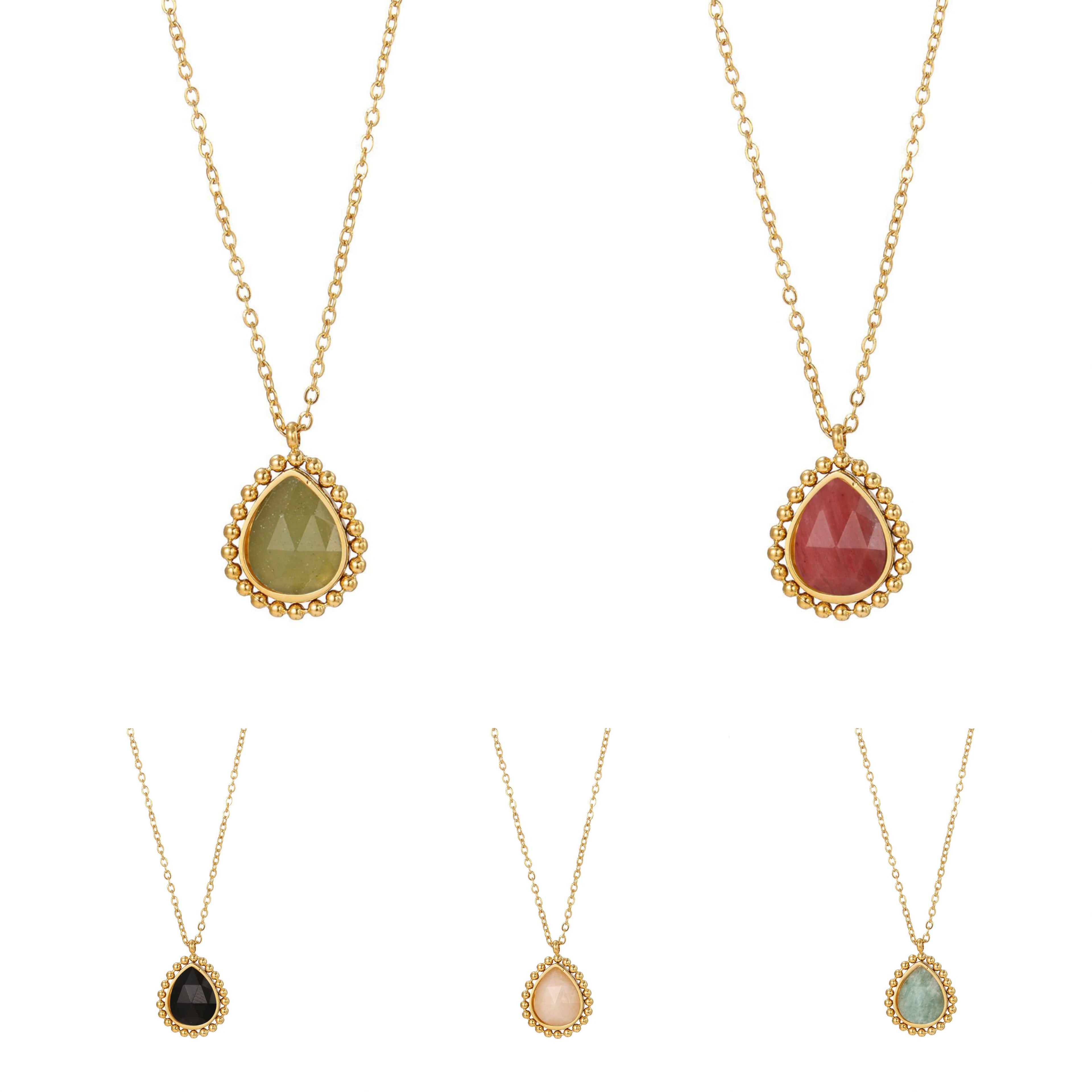 STOP&GO-Collana corona della goccia