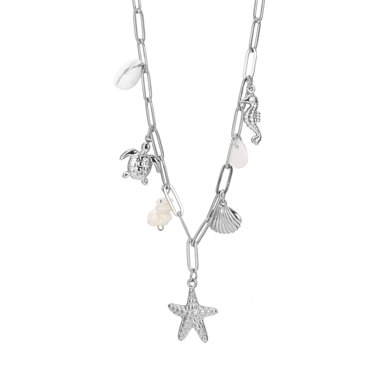 Collana Multicharm Stella Marina