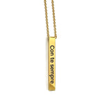 Collana Tubetto personalizzabile
