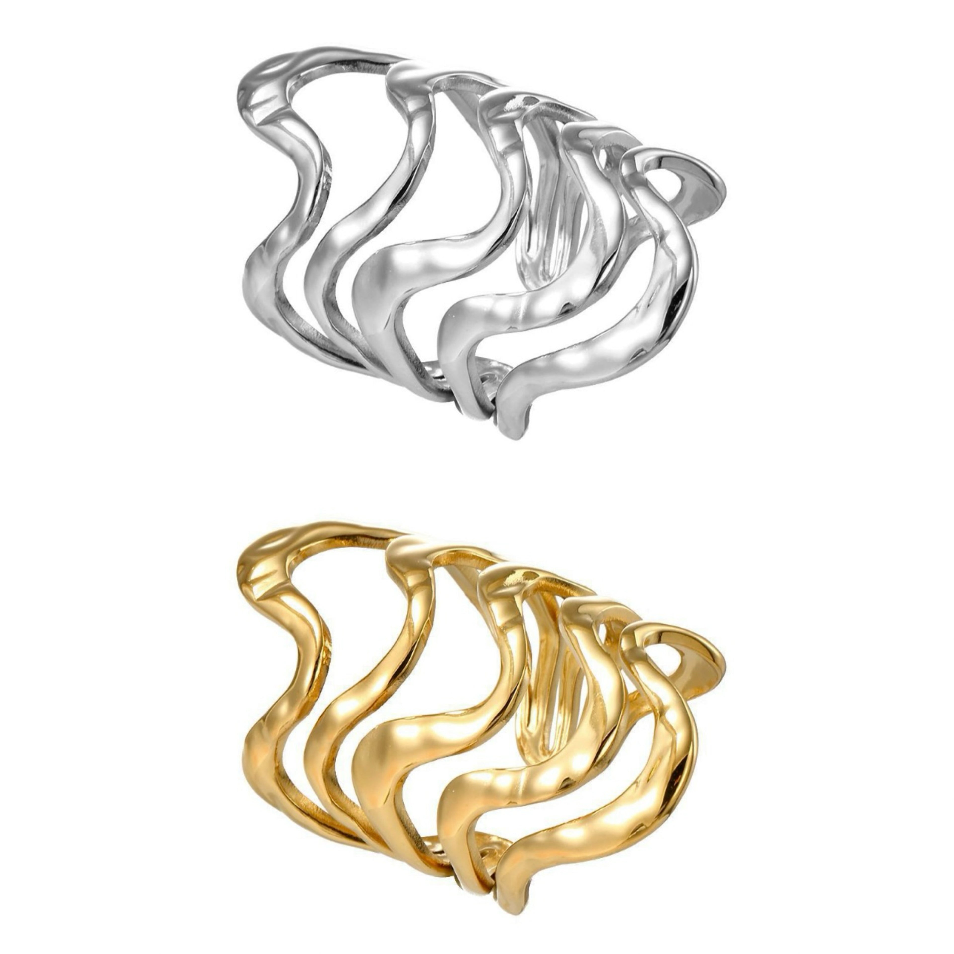 Anello Fascia Astratta